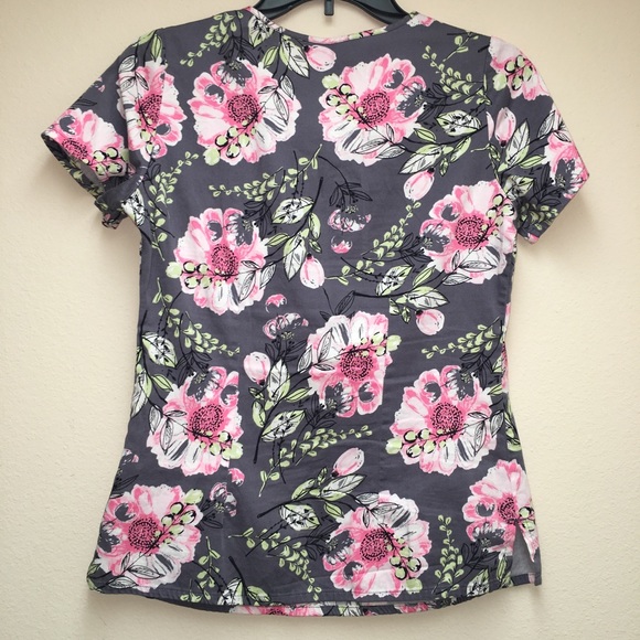 BEYOND SCRUBS XS Crossover Y style Scrub Top - Picture 8 of 8